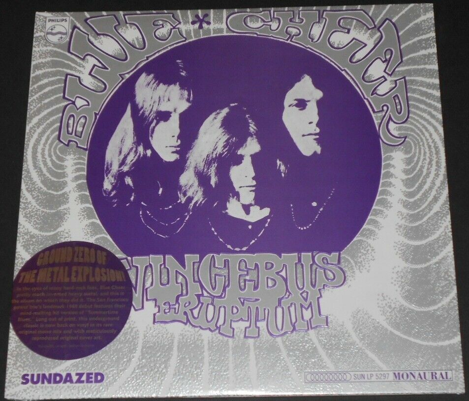 Blue Cheer – Vincebus Eruptum, Mono 2010 Reissue Sundazed Music – LP 5297 Blue Cheer – Vincebus Eruptum, Mono 2010 Reissue Sundazed Music – LP 5297