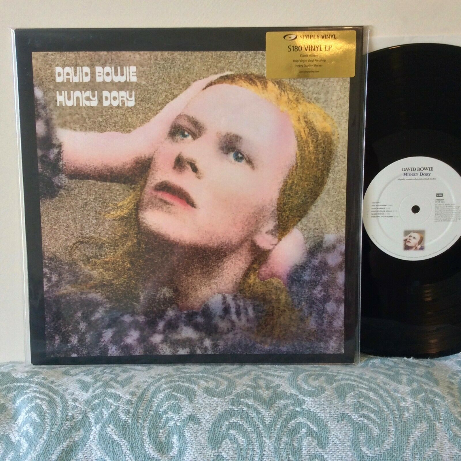 popsike.com - David Bowie Hunky Dory Simply Vinyl Limited Edition 12 ...