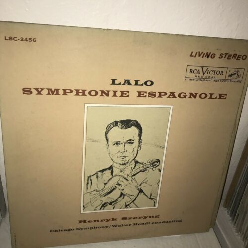 PROMO NM Lalo Symphonie Espagnole Walter Hendl Henryk Szeryng Classical Violin A