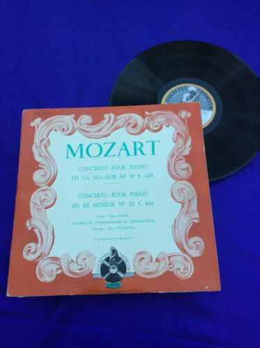 Mozart, Ducretet Thomson Album, Clara Haskil, Classical 12&rdquo; Vinyl Lp Record A