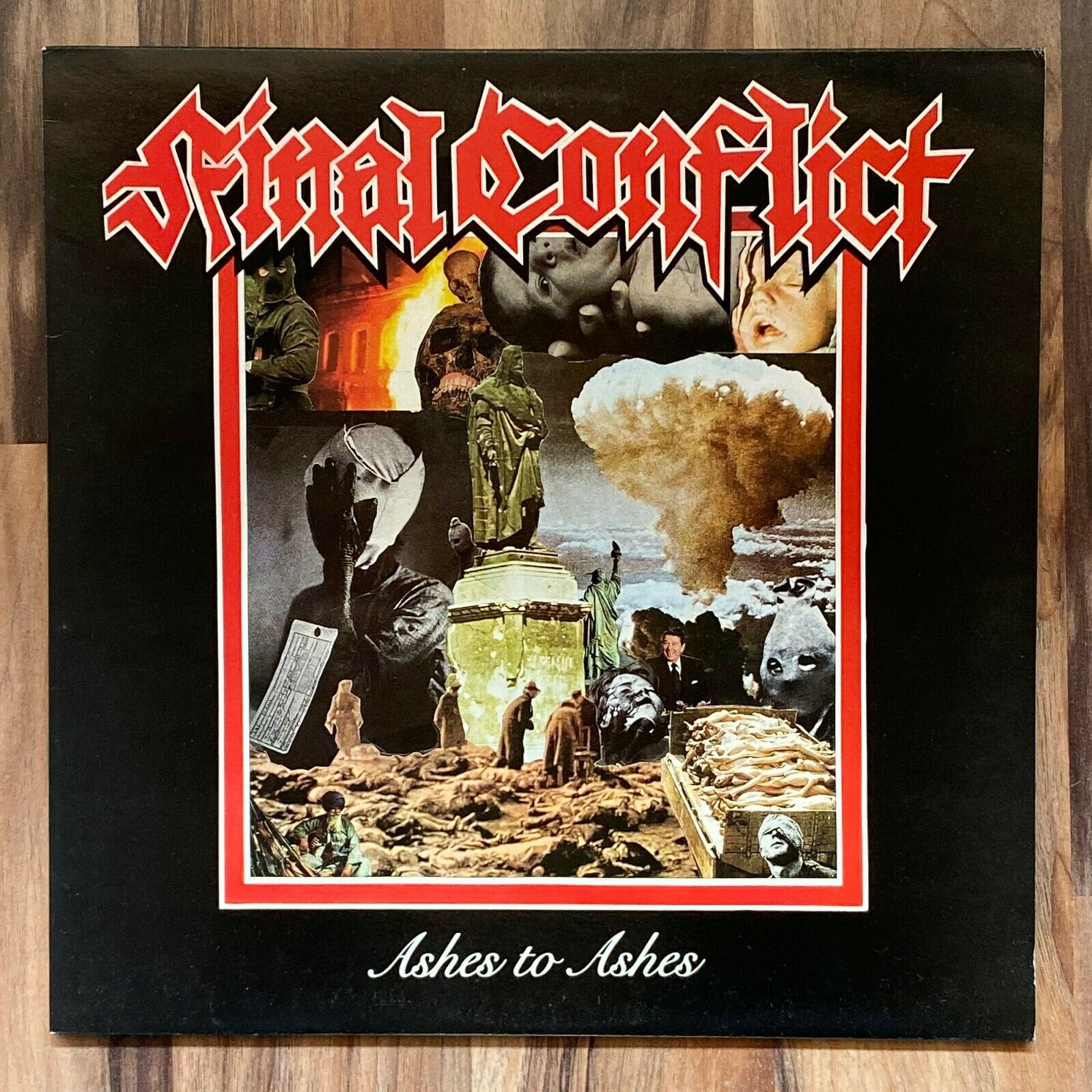popsike.com - FINAL CONFLICT - Ashes To Ashes LP 1987 Rare