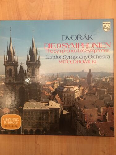 Philips Dvorak 9 Symphonies LSO Rowicki Vinyl LP Records Collectiok Classical A