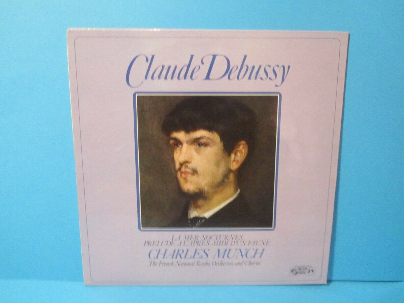 CLAUDE DEBUSSY LA MER NOCTURNES VINYL RECORD CHARLES MUNCH SMSA 2579E CLASSICAL A