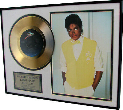 popsike.com - Michael Jackson BEAT IT Disque d'or Framed GOLD
