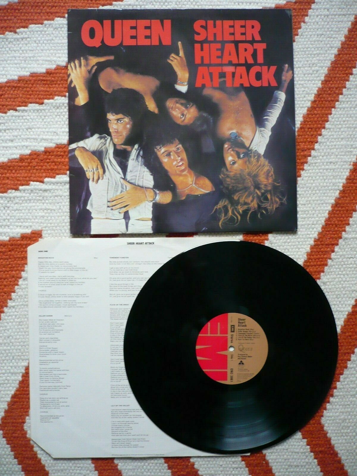 popsike.com - Queen Sheer Heart Attack Vinyl UK 1974 EMI 1st Press