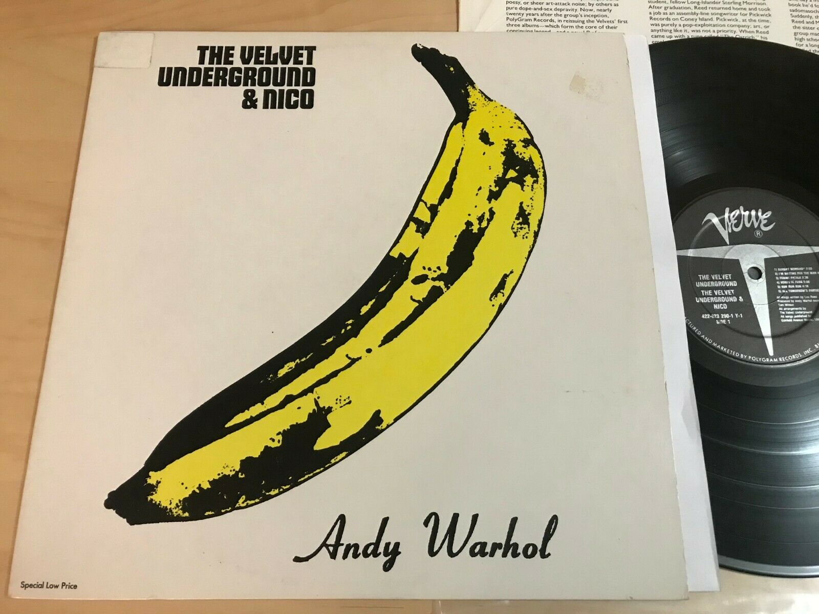popsike.com - VELVET UNDERGROUND & NICO Andy Warhol LP Black
