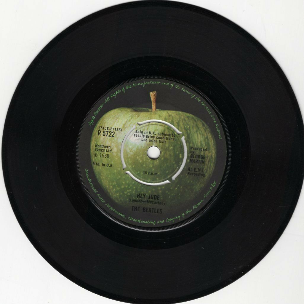 popsike.com - THE BEATLES Hey Jude Original 1968 UK Apple