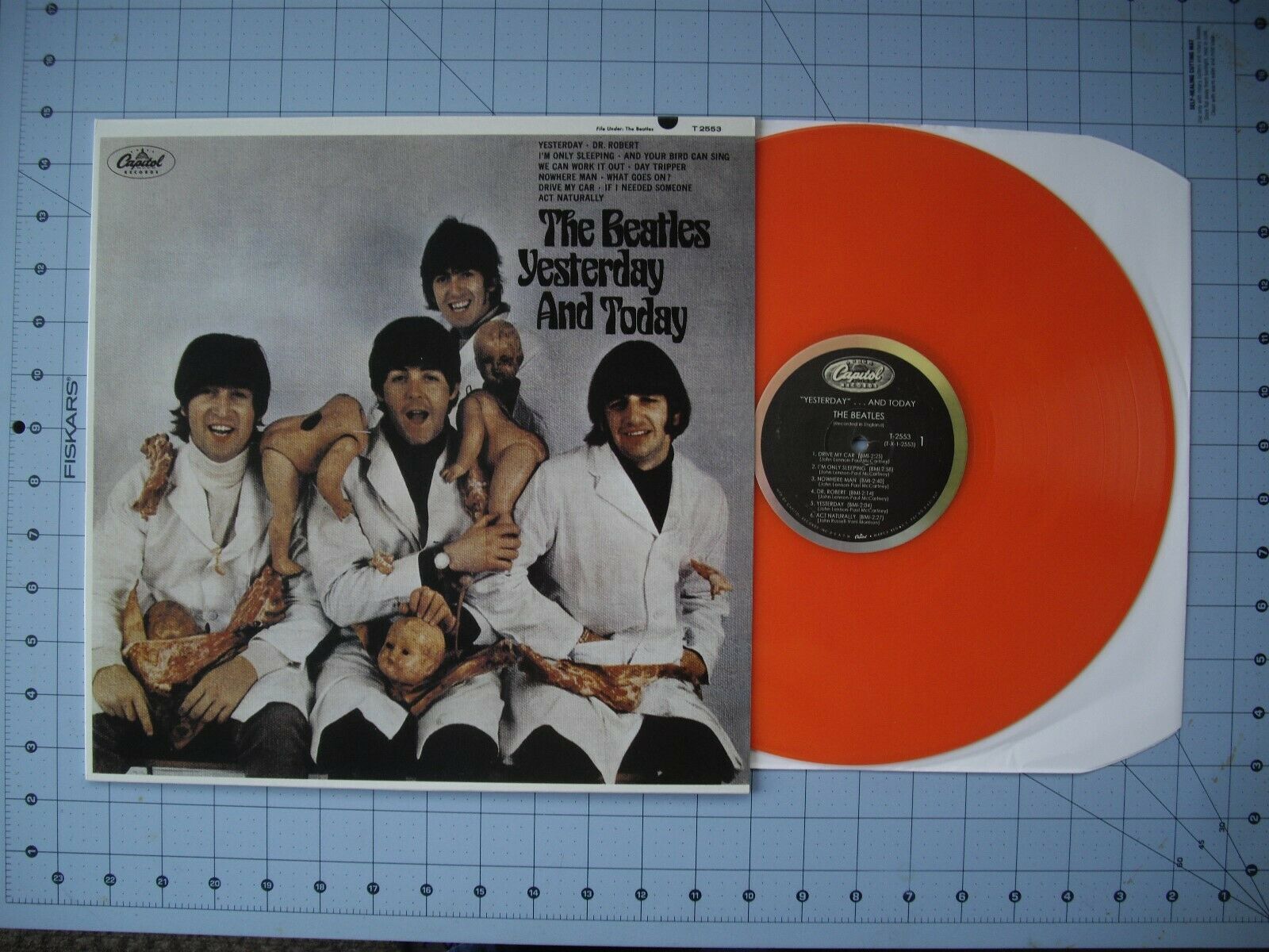 popsike.com - Beatles Yesterday & Today / Butcher LP Record Orange