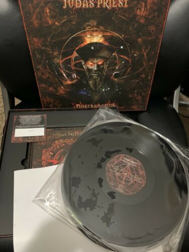 popsike.com - JUDAS PRIEST NOSTRADAMUS VINYL BOX SET LIKE NEW