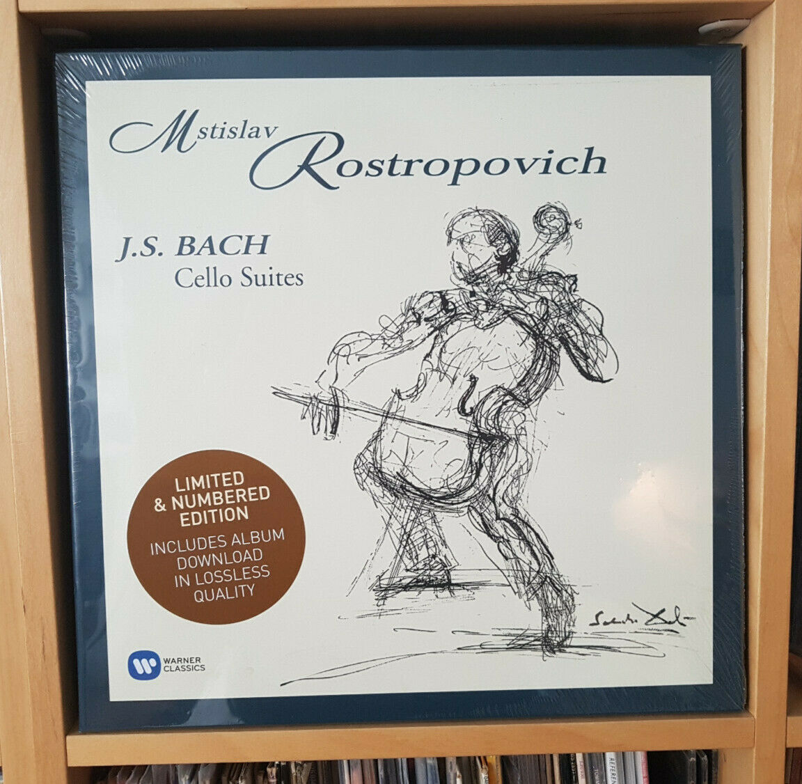 Mstislav Rostropovich ?&ndash; Bach: The Cello Suites 4x LP Vinyl Nr. 3643 Classical A