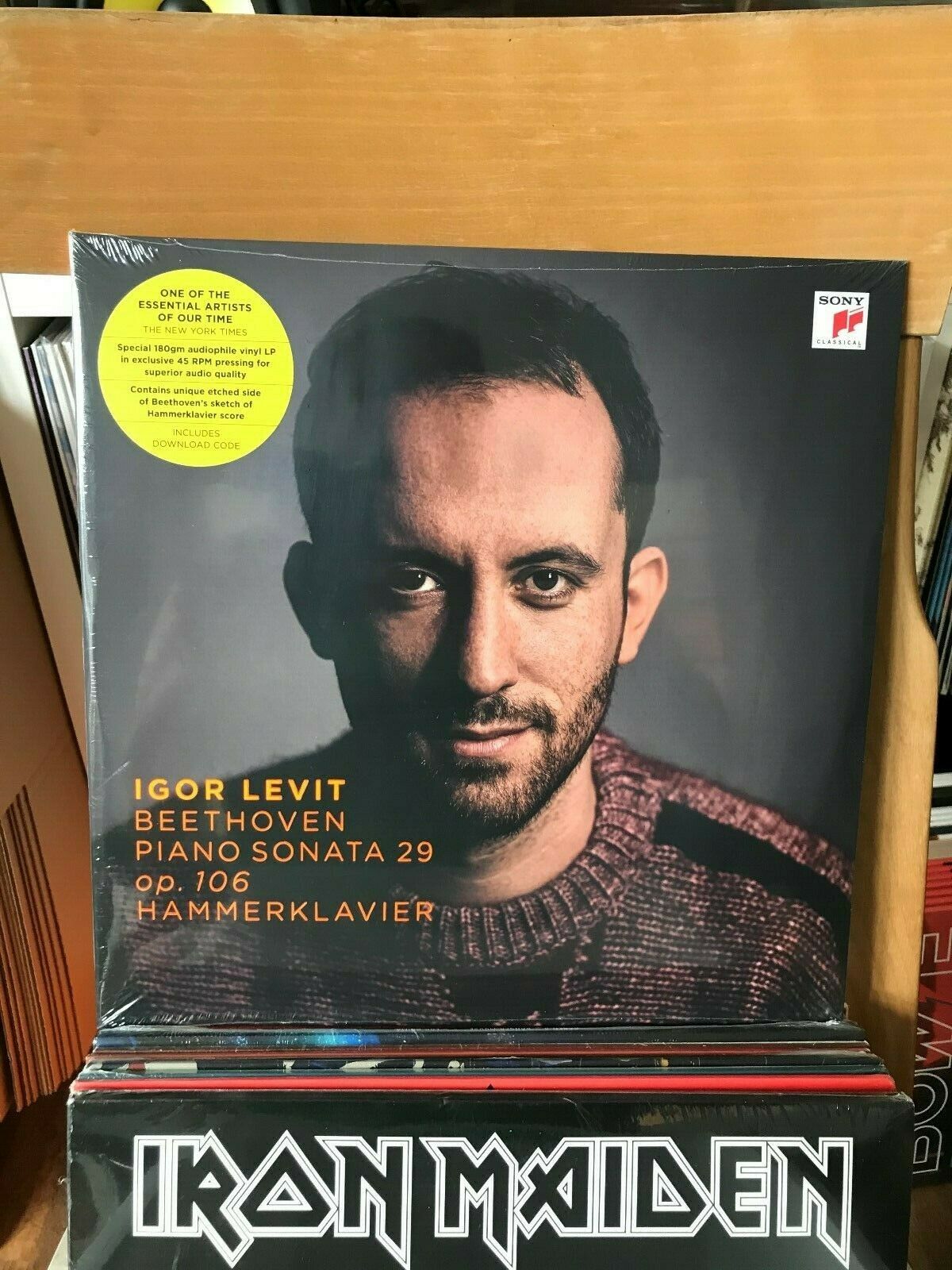 IGOR LEVIT - BEETHOVEN PIANO SONATA 29 LP 2019 SONY CLASSICAL NEW SEALED VINYL A