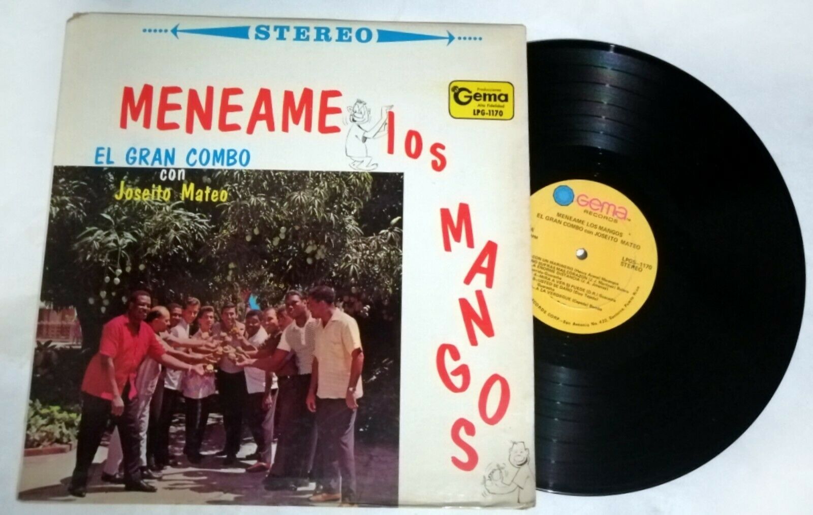 popsike.com - EL GRAN COMBO & JOSEITO MATEO Meneame Los Mangos LP