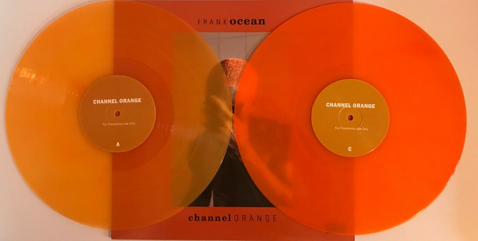 Frank Ocean Channel Orange 2LP Vinyl Limited Orange 12