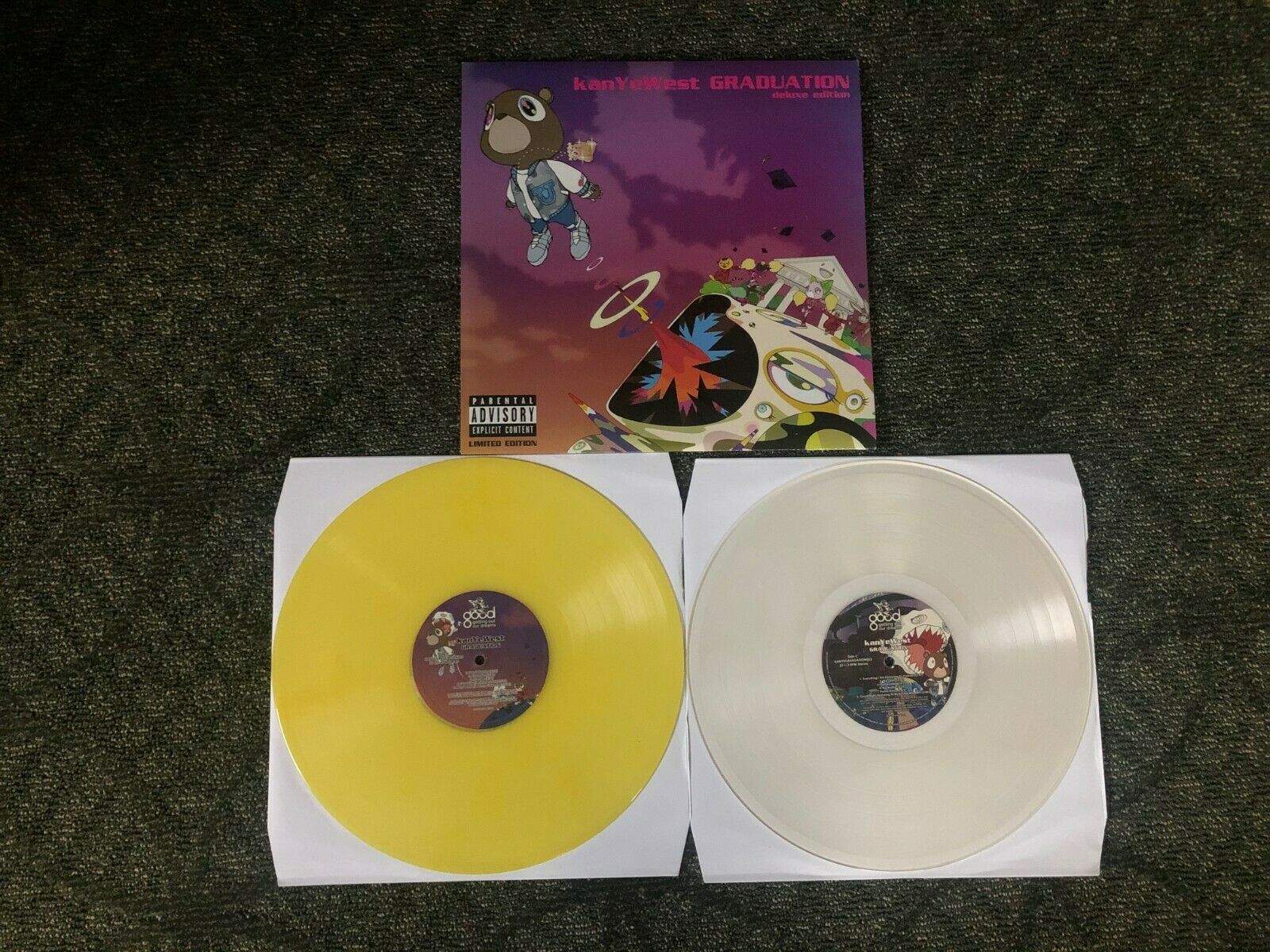 popsike.com - KANYE WEST Graduation 2xLP DELUXE Limited Edition