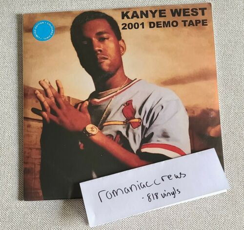 Kanye West Signed Vinyl 2001 Demo Tape LP JSA LOA #BB36991