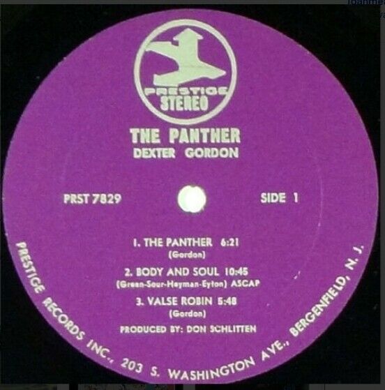 popsike.com - Dexter Gordon.The Panther.Orig.1st.Press.on