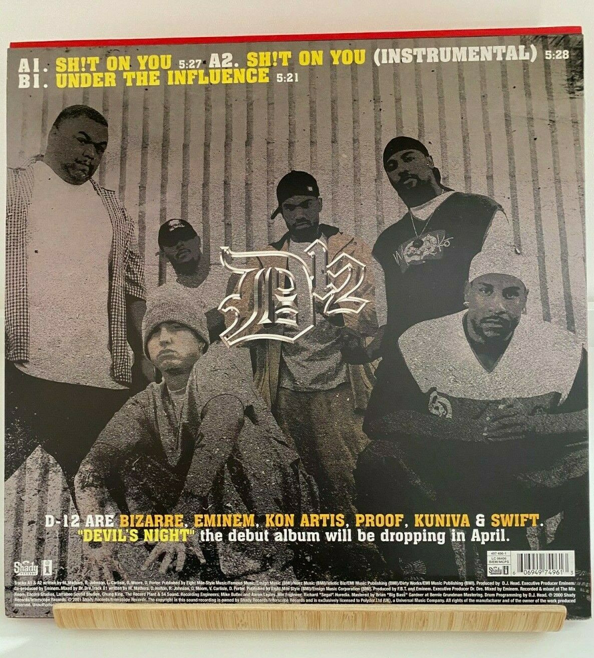 popsike.com - D12 Shit On You 12 Inch Vinyl Record Complete with