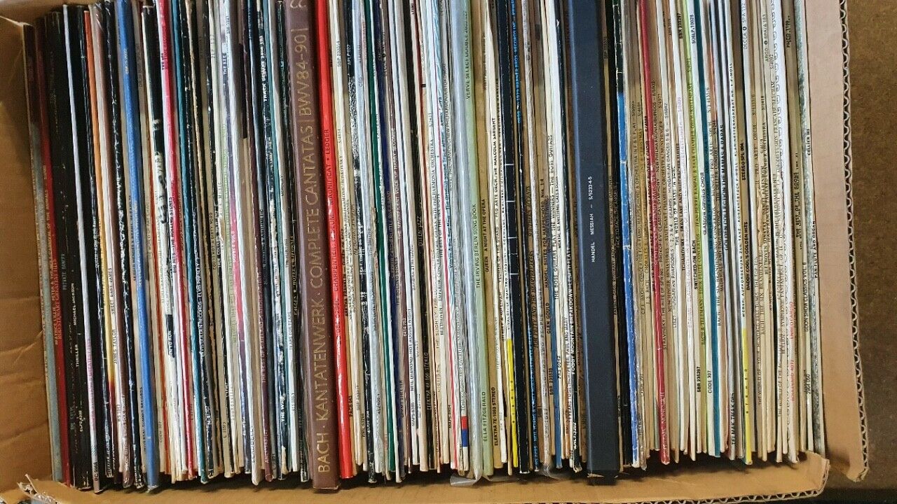 LP Vinyl Music Records Approx 150 Pop/Rock/Classical from 70s and 80s A