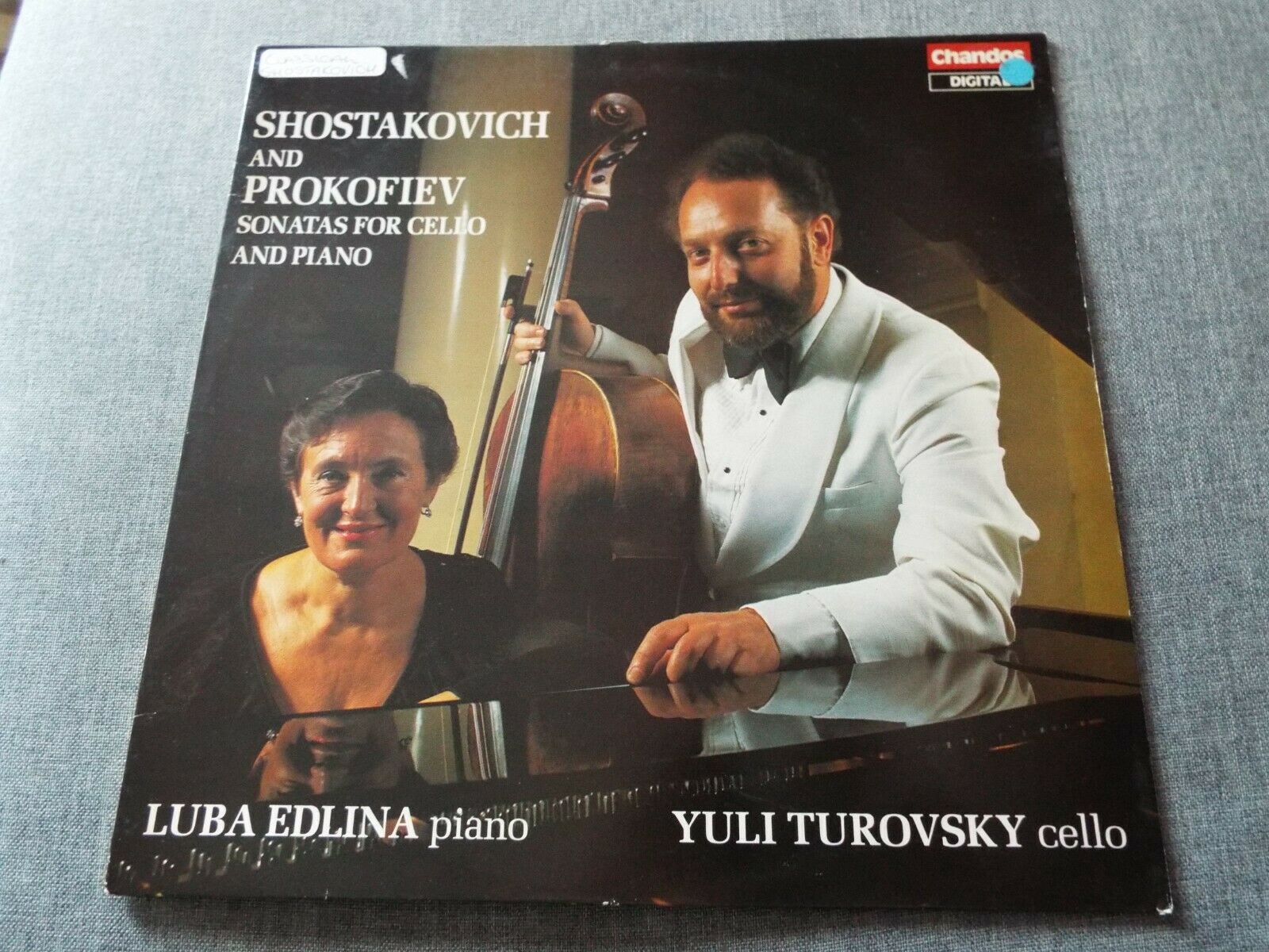 CLASSICAL-SHOSTAKOVICH/EDLINA/TUROVSKY-CELLO SONATAS-CHANDOS A