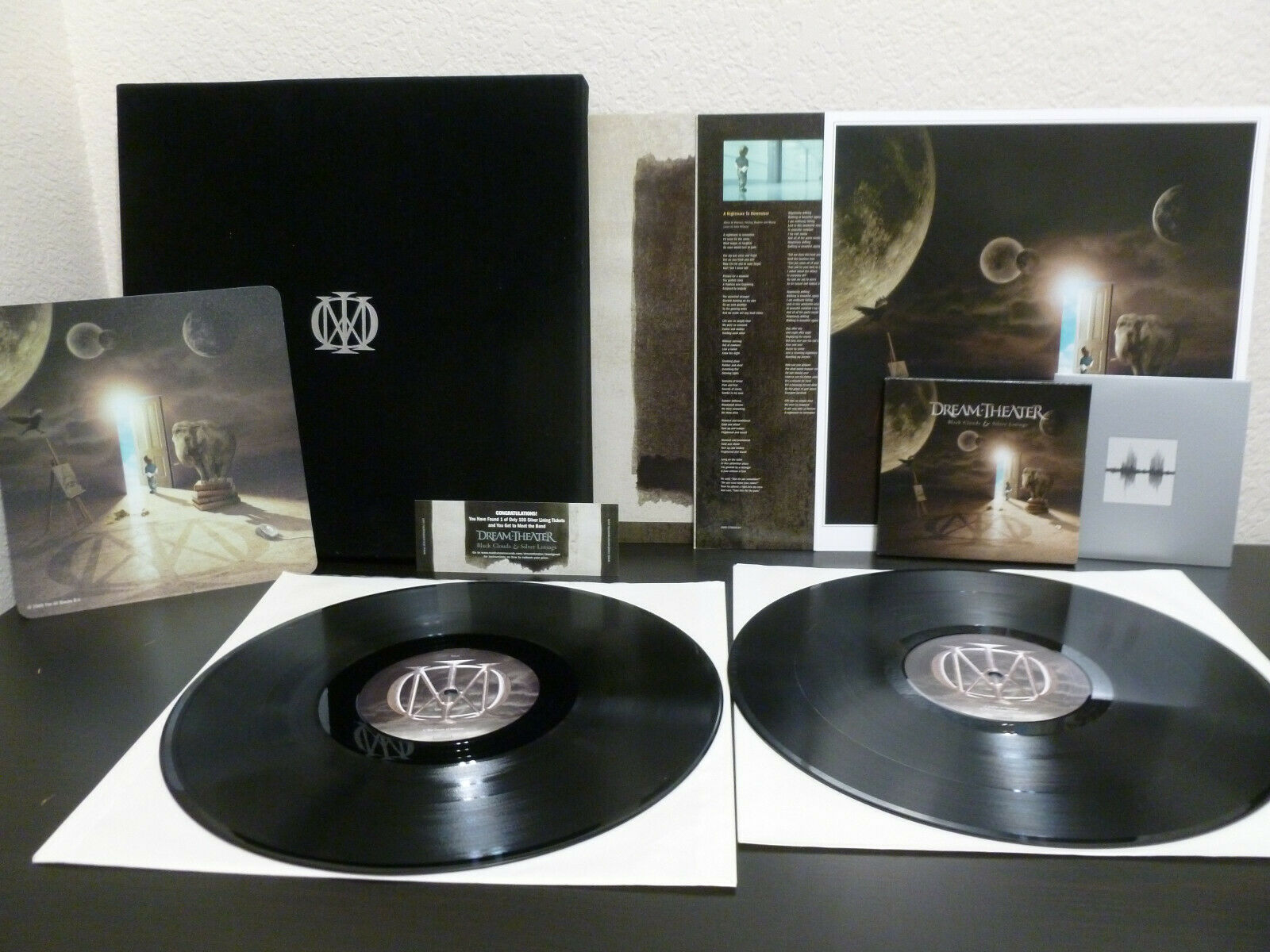 popsike.com - VINYL BOX - Dream Theater - Black Clouds & Silver