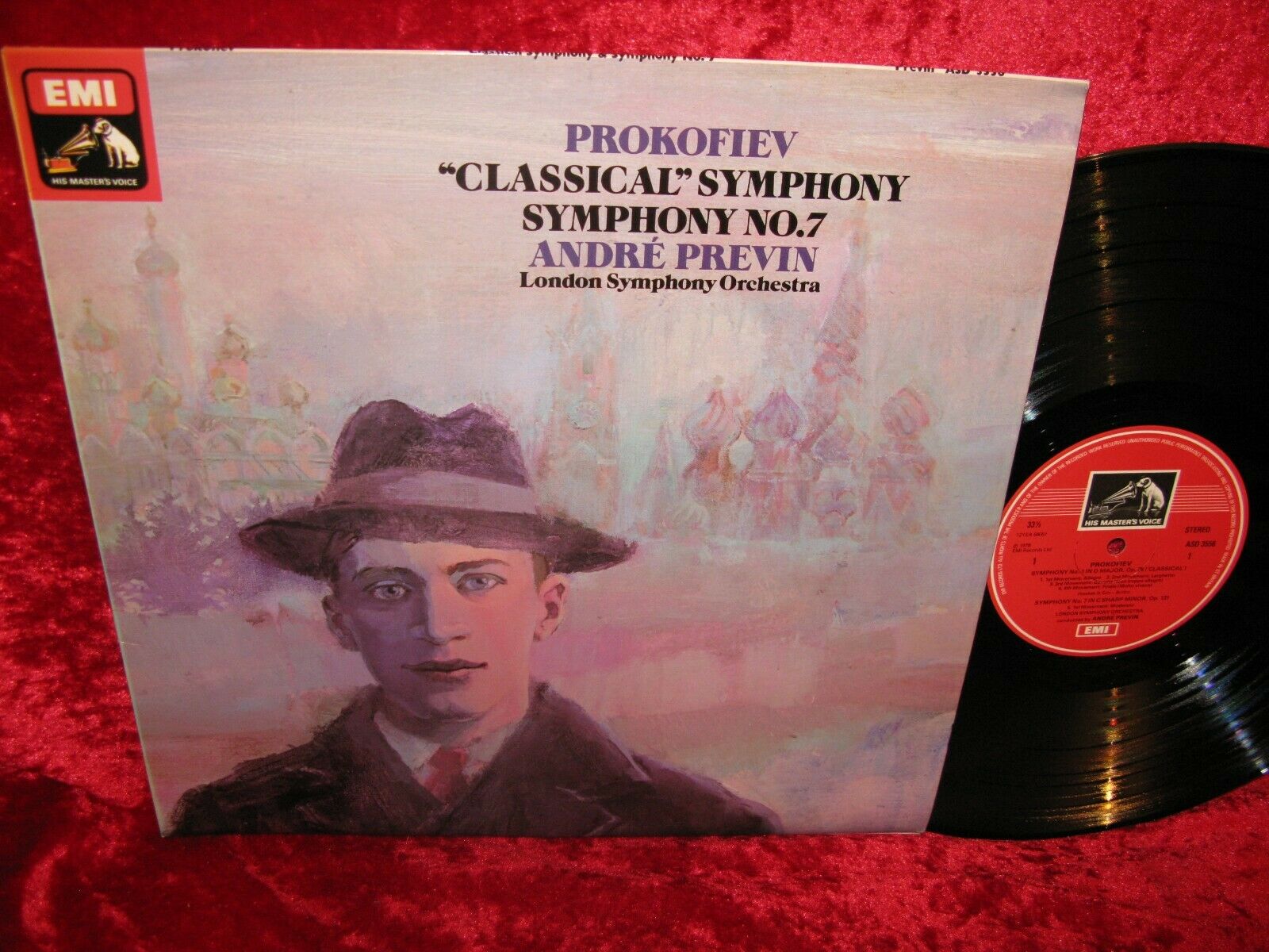 1978 UK NM ASD 3556 STEREO PROKOFIEV CLASSICAL SYMPHONY, SYMPHONY 7 LSO PREVIN C A