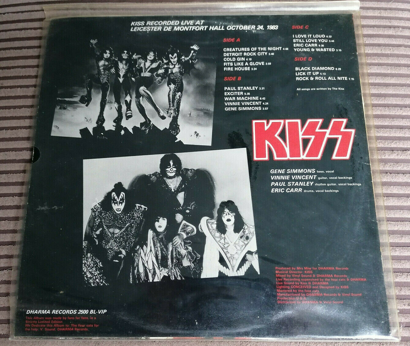 popsike.com - Kiss - Kiss Still Love You - Very Rare Live Bootleg