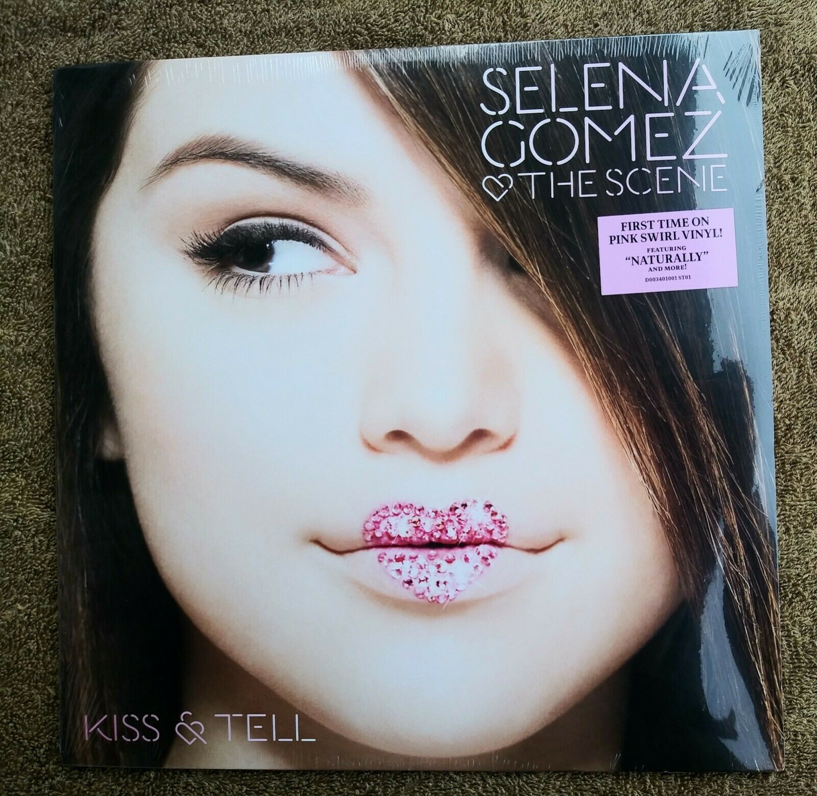 popsike.com - SELENA GOMEZ KISS & TELL PINK SWIRL COLORED LP