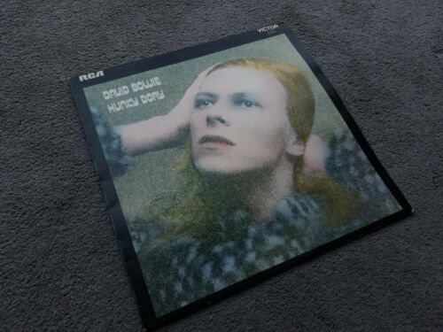 popsike.com - DAVID BOWIE Hunky Dory UK 2nd press vinyl LP EX+/VG+ 3T ...