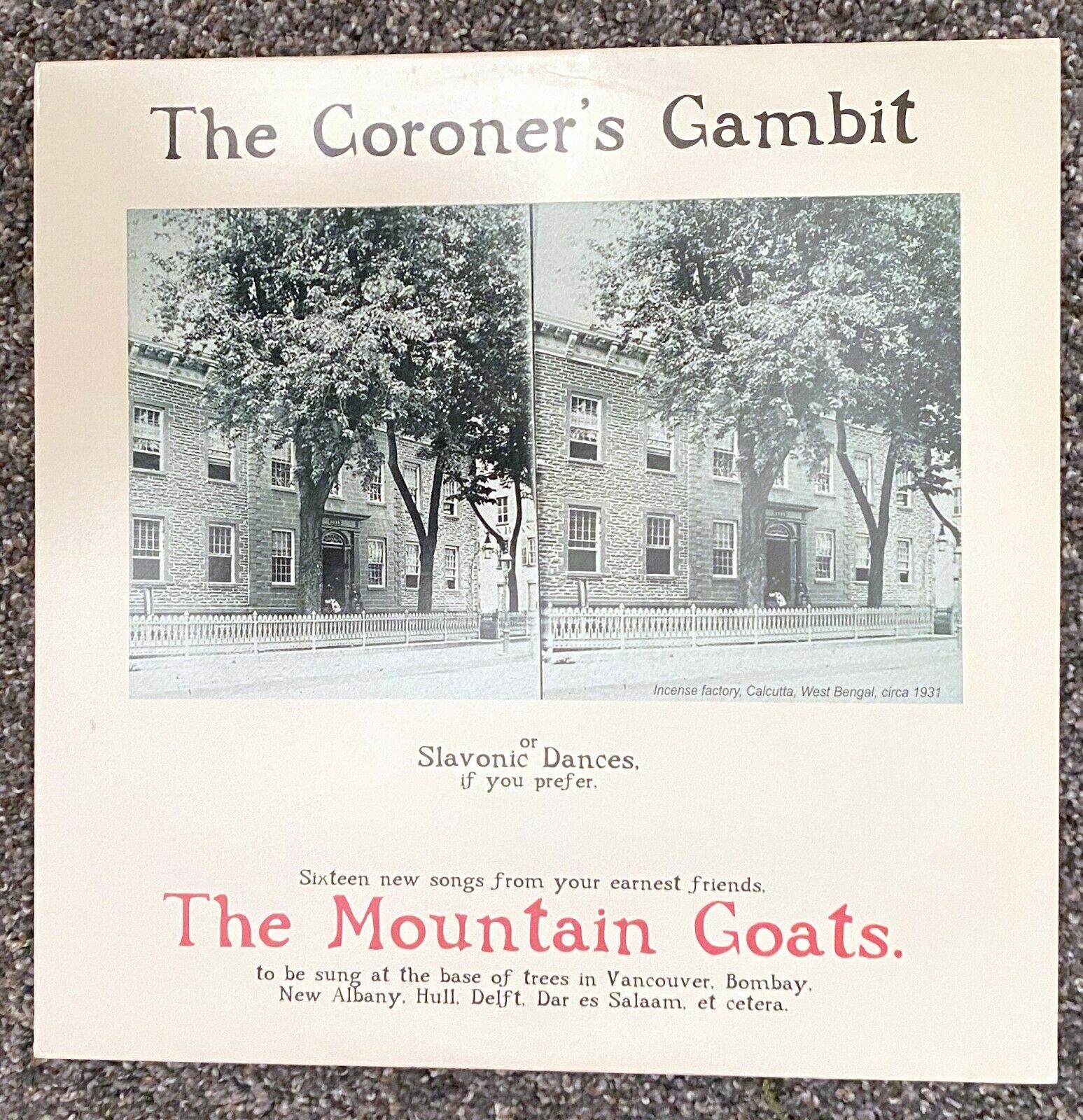 米LP Mountain Goats The Coroners Gambit MRG800 Merge Records /00260 0035860933_10.jpg