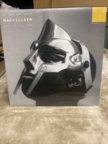 Popsike Madvillain All Caps Curls Stones Throw Mf Doom Rare Black