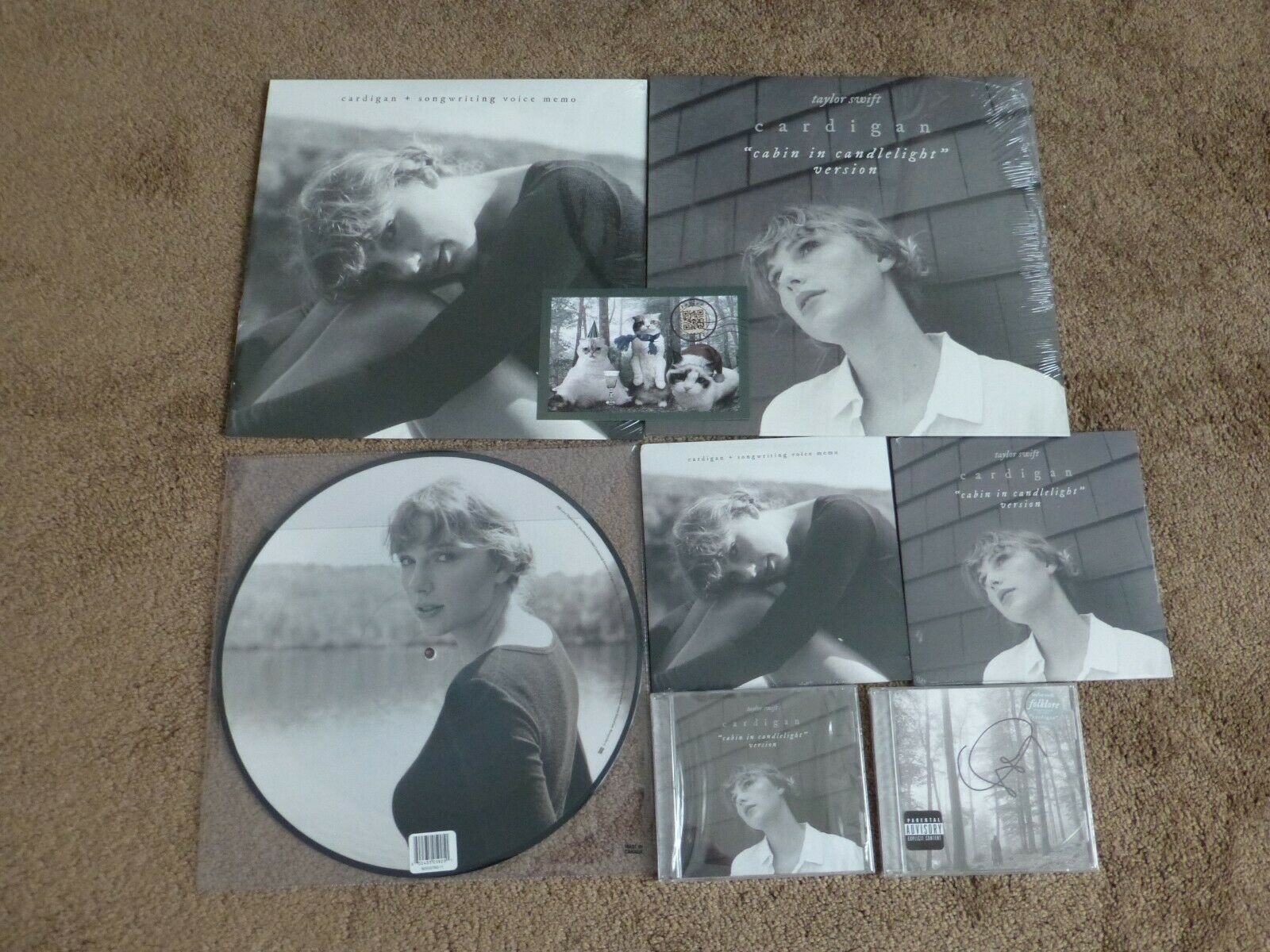 popsike.com - TAYLOR SWIFT - “Folklore”, “Cardigan”, “Xmas