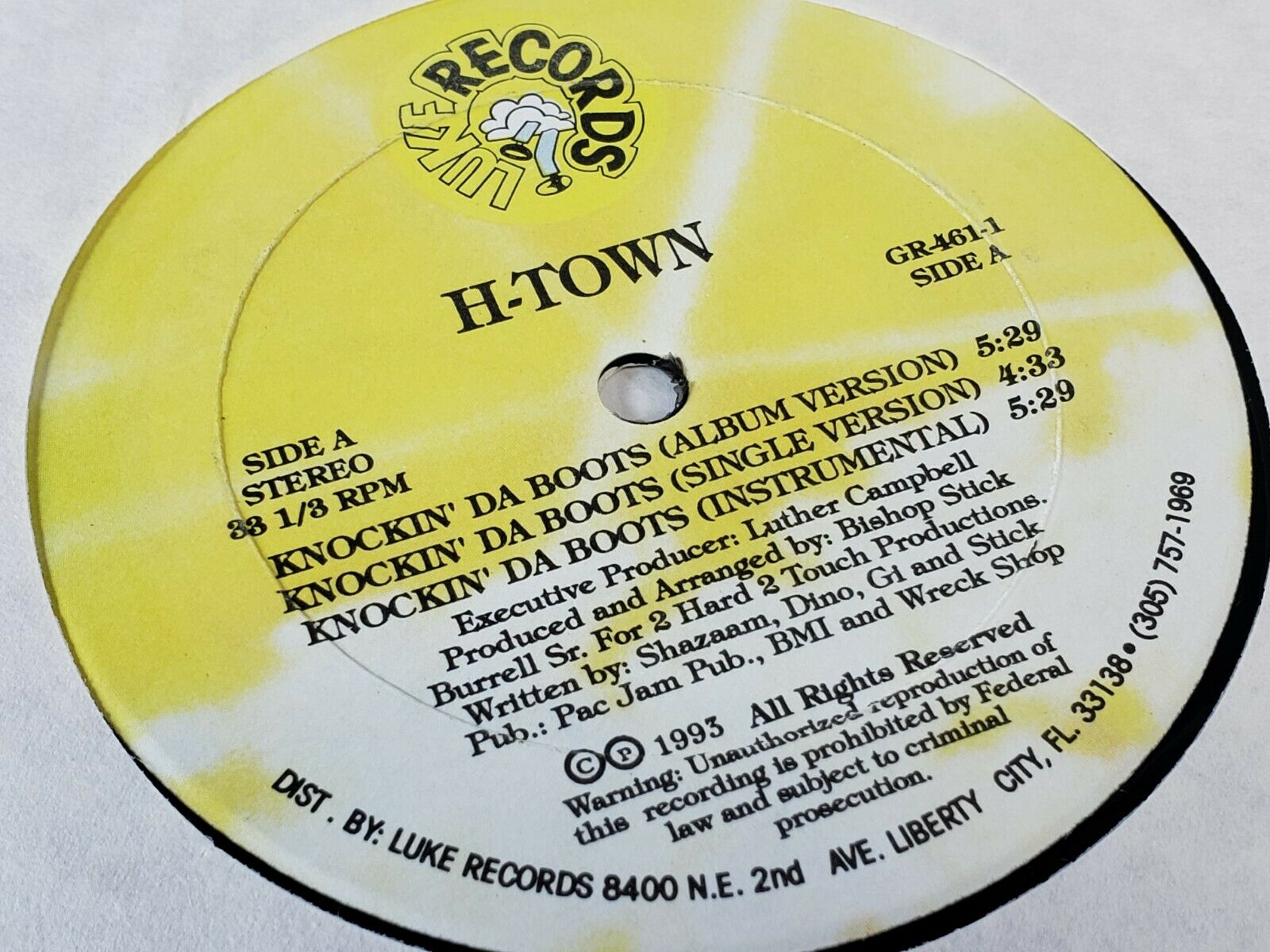 popsike.com - H-town Knockin da boots 12 single vinyl record R&b hip hop  soul 1993 luke - auction details