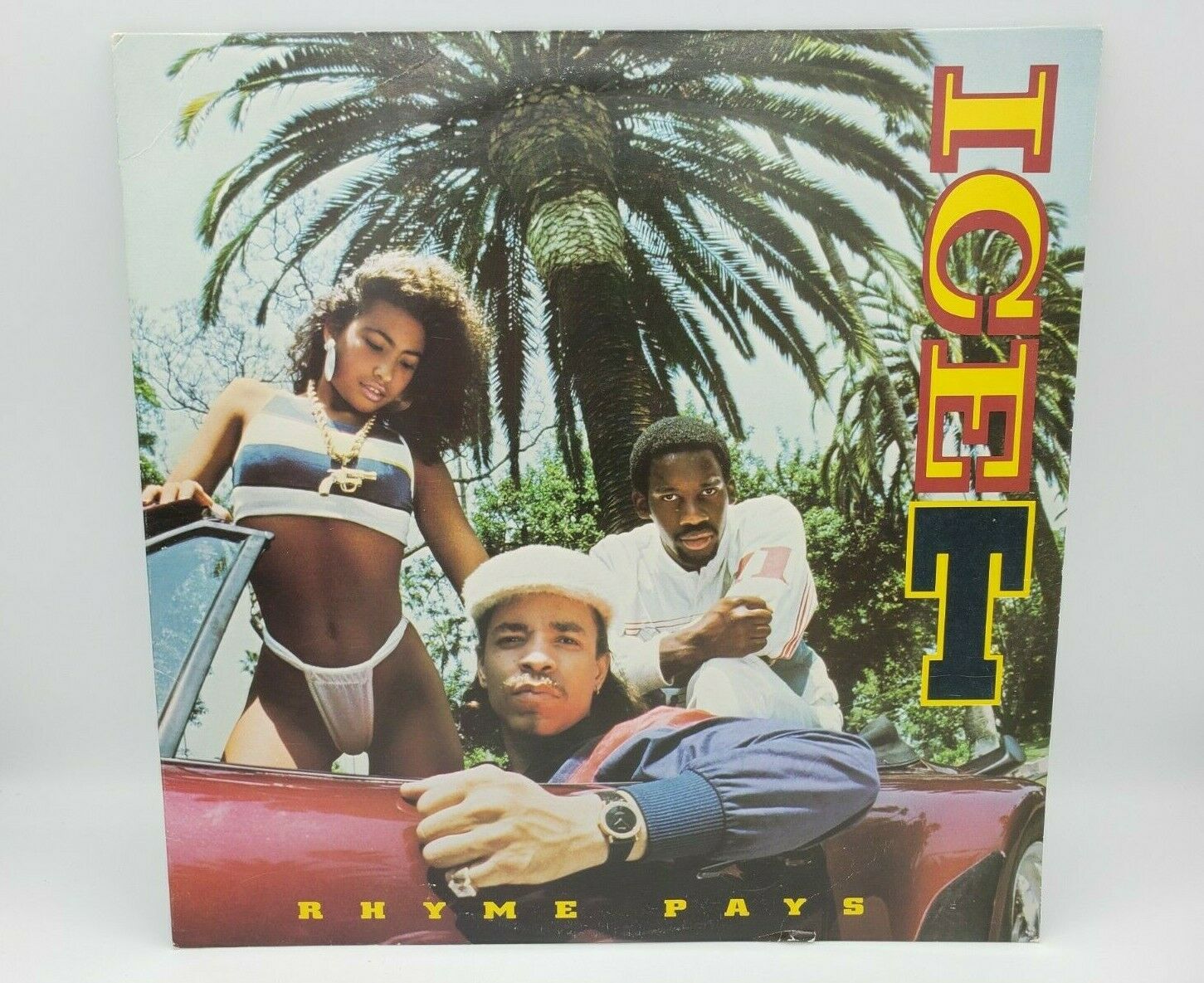 popsike.com - ? Vintage Original 1987 Rhyme Pays Ice-T Vinyl LP