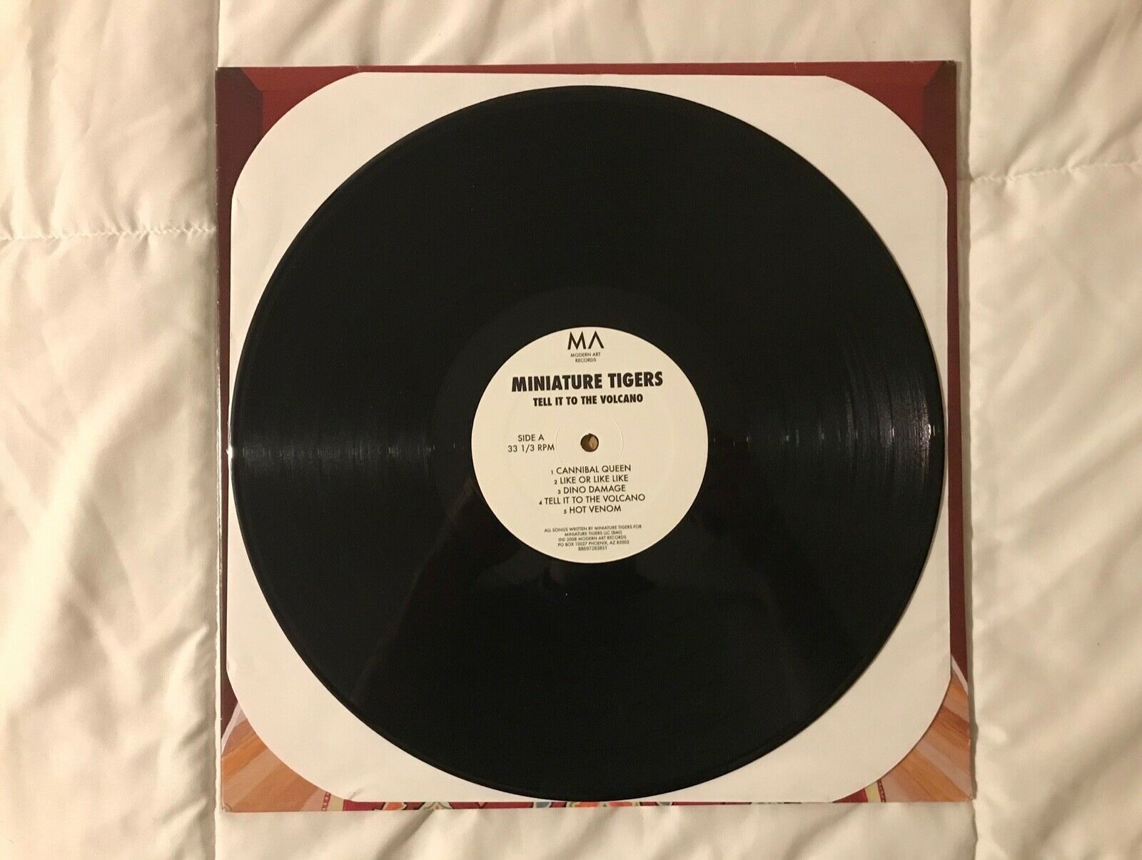 popsike.com - Miniature Tigers Tell It To The Volcano Vinyl