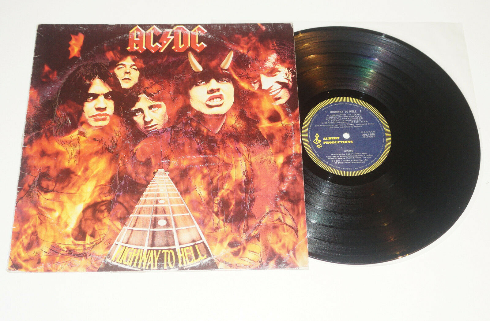 AC/DC – Highway To Hell, Australia 1979 Albert Productions – APLP 040 AC/DC – Highway To Hell, Australia 1979 Albert Productions – APLP 040