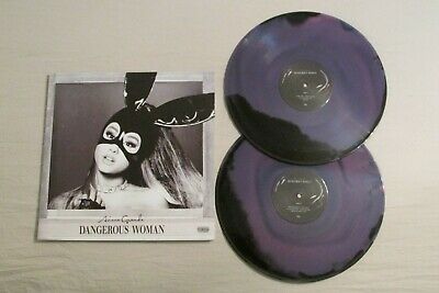 洋楽 Ariana G Dangerous Woman Purple Swirl Ariana Grande Dangerous Woman 2x Vinyl LP NEW Sealed Black