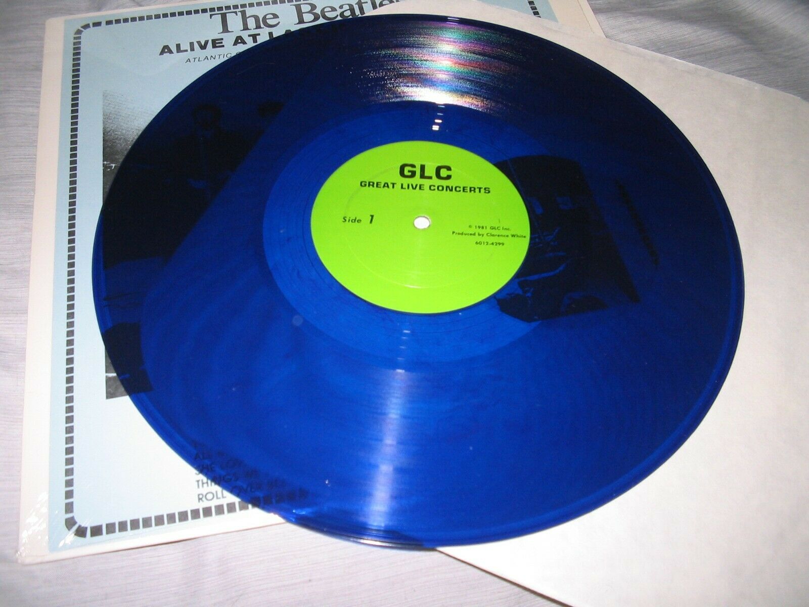 The Beatles – Alive At Last In Atlanta – Vinyl (Blue