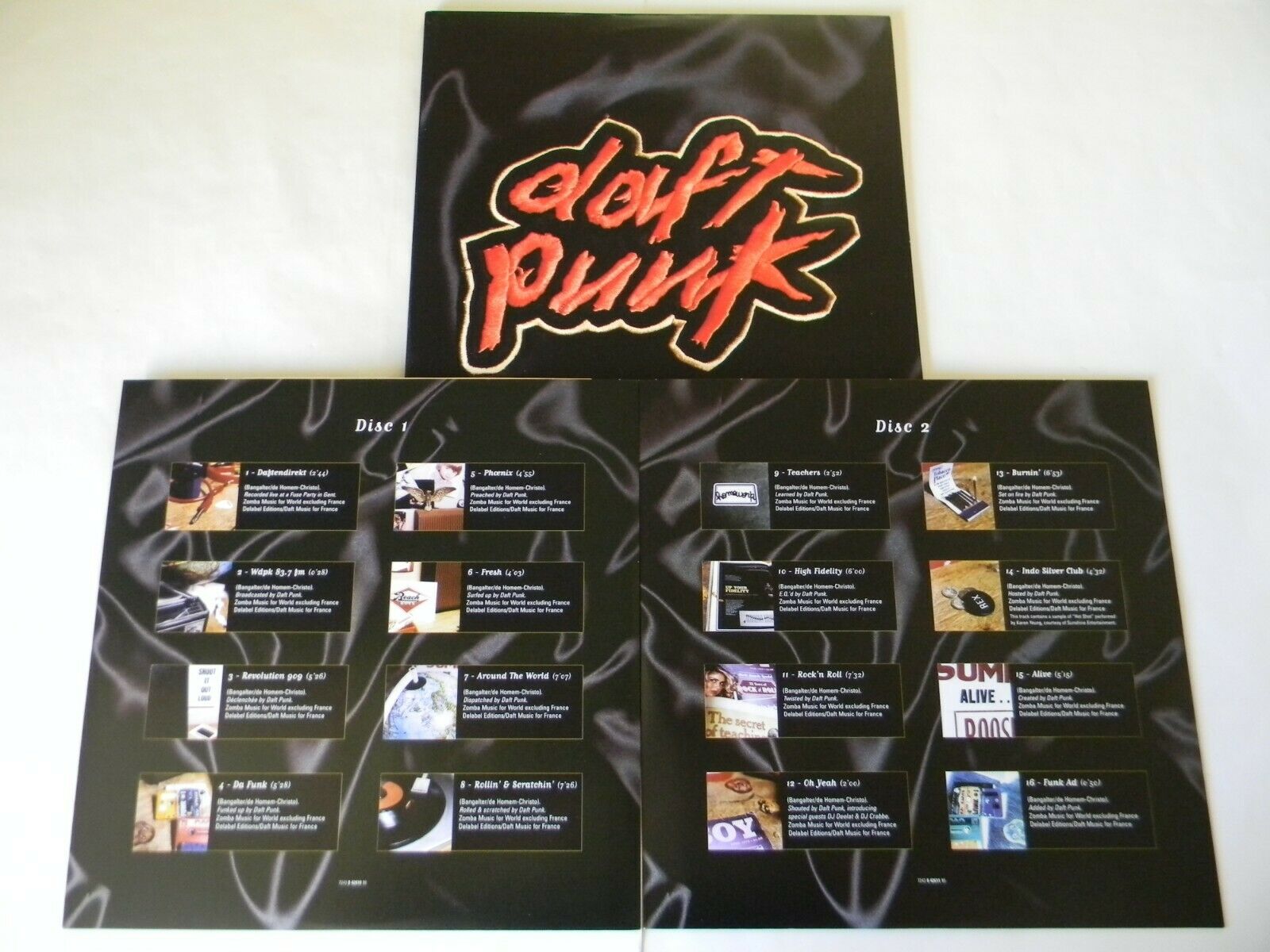 DAFT PUNK AROUND THE WORLD DA FUNK 7インチ