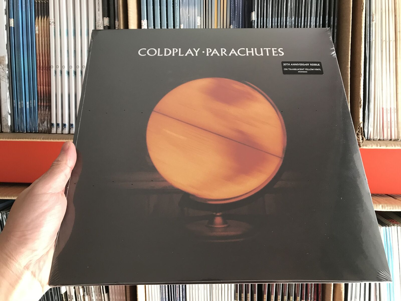 Coldplay ‎– Parachutes, E.U. Reissue Vinyl LP
