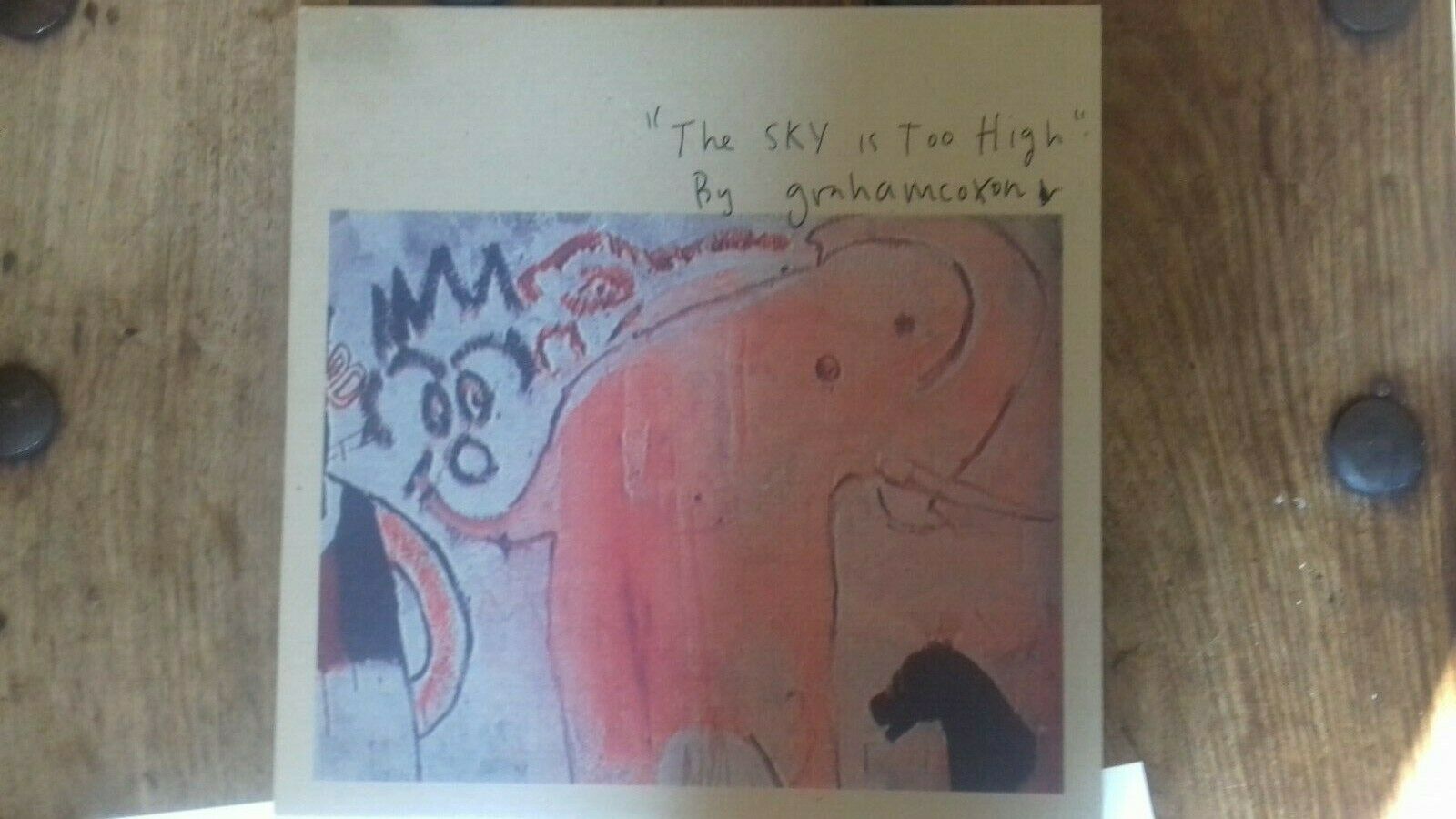 popsike.com - Graham Coxon The Sky Is Too High LP + Graham Art