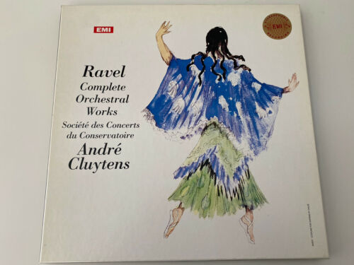 The Complete Orchestral Works of Ravel with Cluytens Box Lp Classical RARE A