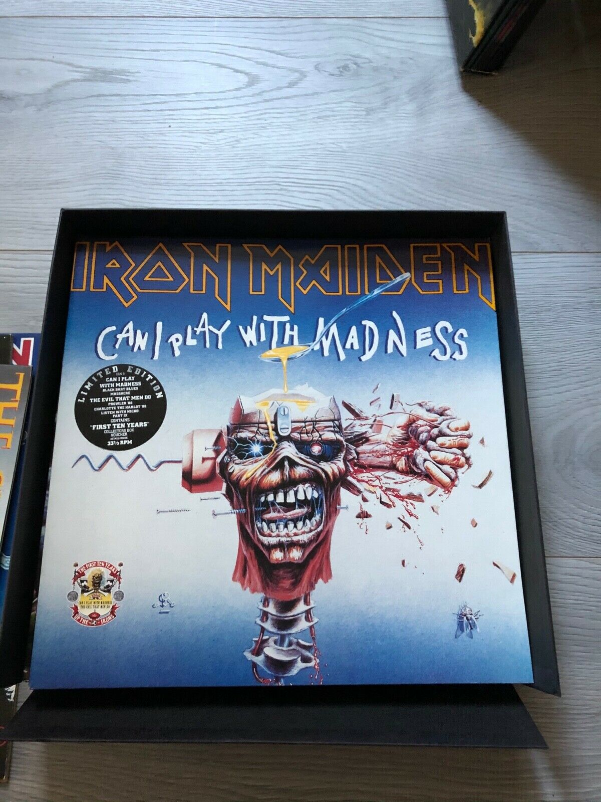 popsike.com - Iron Maiden 1st First 10 Ten Years LP Album