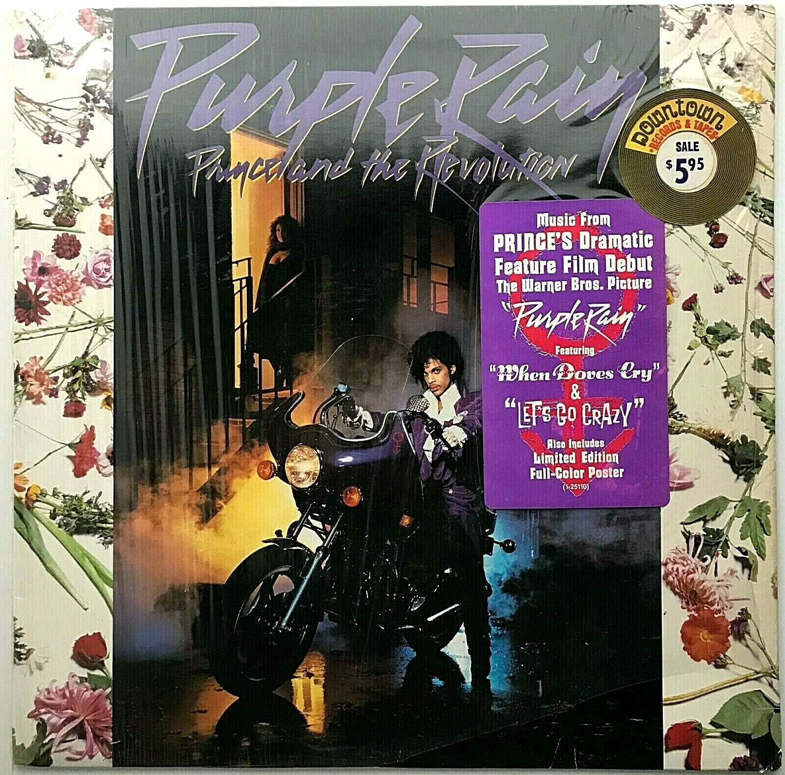 popsike.com - PRINCE and the REVOLUTION "Purple Rain" LP w/ Poster 1984 ...