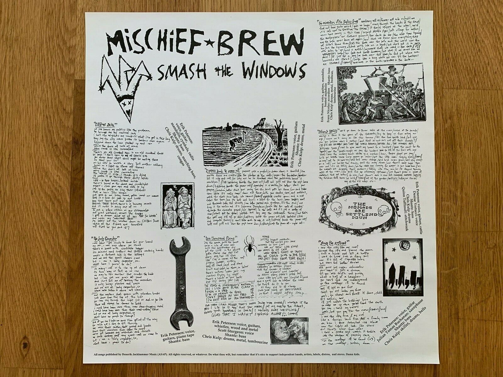 Mischief Brew Smash the Windows CD