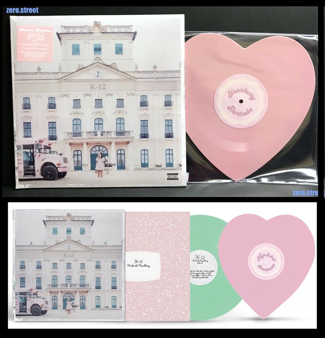 popsike.com - MELANIE MARTINEZ K-12 LP MINT GREEN VINYL New SEALED