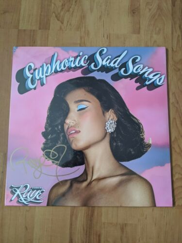 popsike.com - SIGNED Raye Euphoric Sad Songs Pink Vinyl LIMITED EDITION ...