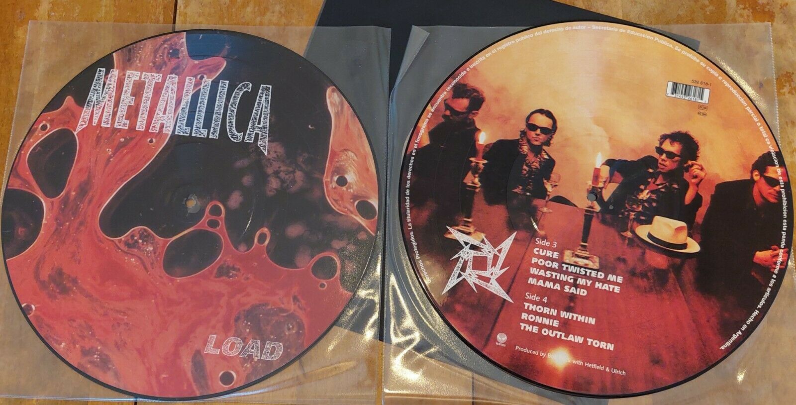 popsike.com - METALLICA LOAD PICTURE DISC X 2LP - auction details