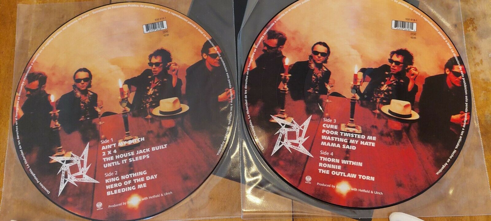 popsike.com - METALLICA LOAD PICTURE DISC X 2LP - auction details