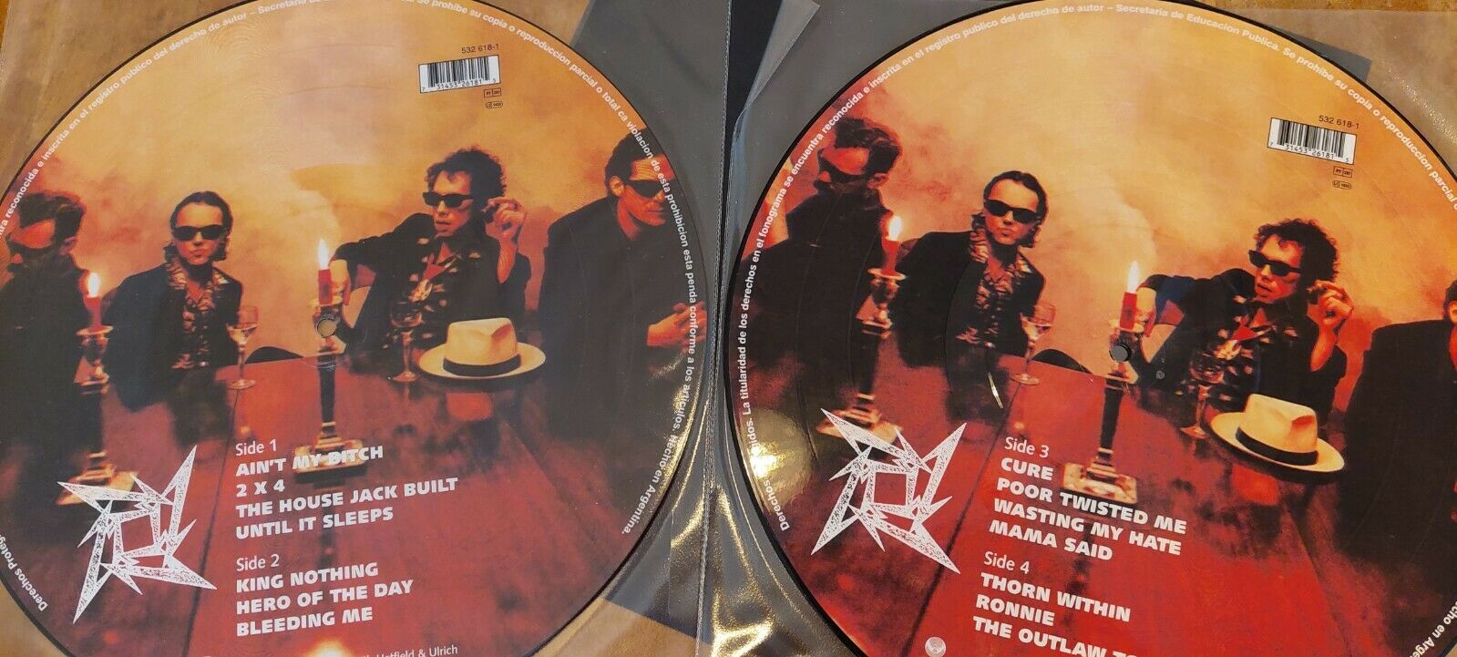 popsike.com - METALLICA LOAD PICTURE DISC X 2LP - auction details