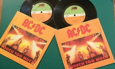 popsike.com - AC/DC - TOUCH TOO MUCH - Rare UK Mispressed Sleeve ...